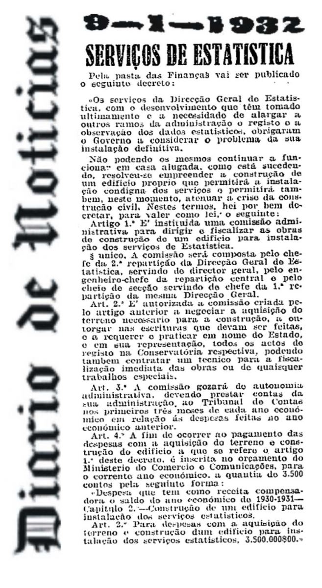 Diário de Notícias, 9 janeiro 1932